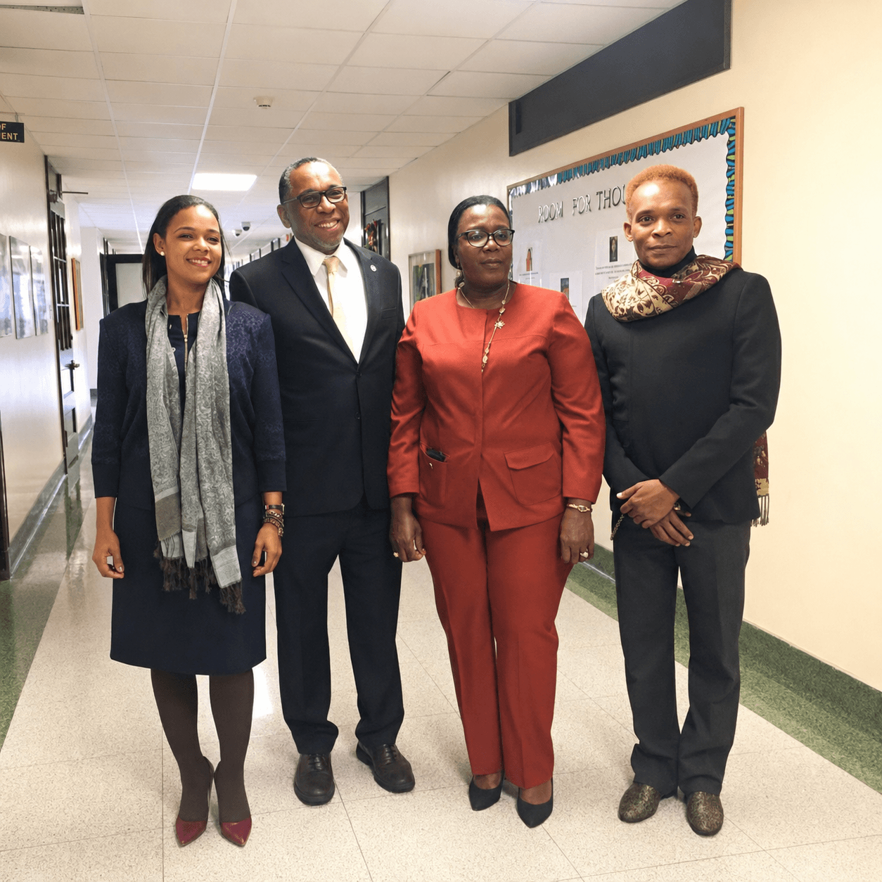 Rencontre officielle dans le cadre de la coopération internationale.