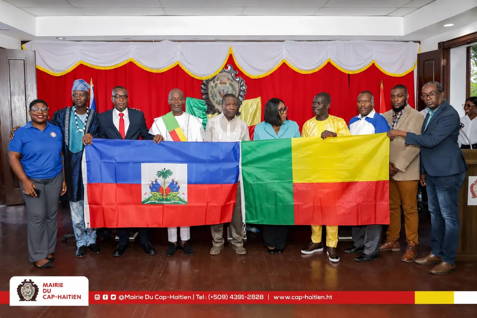 Rencontre officielle dans le cadre de la coopération internationale